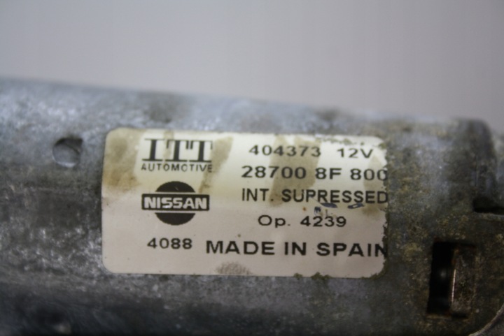 фото №11, Моторчик механизм дворники зад задней nissan primera p11 827008f800