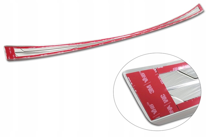 фото №9, Lexus rx v al3 планка сталевий накладка na бампер зад