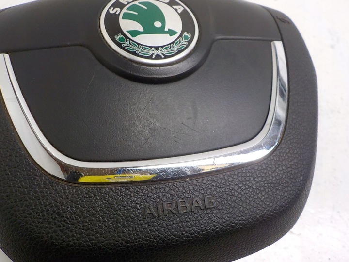 фото №7, Skoda octavia ii fabia superb roomster yeti подушка водителя air bag