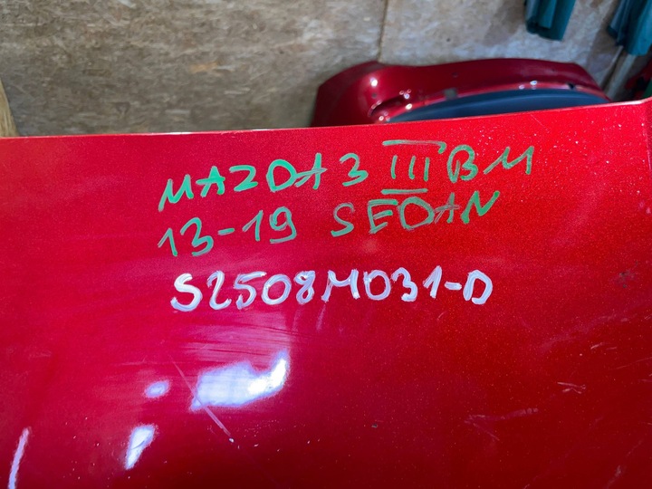 фото №13, Mazda 6 gj iii 3 12-18 sedan бампер зад задній