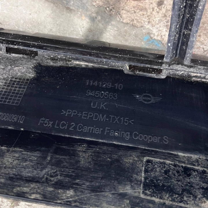 фото №15, Mini cooper s f55 f56 рестайлинг 20- бампер перед передний oem номер 114129-10