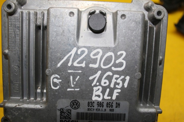 фото №6, Компьютер двигателя 03c906056dn vw golf v 1.6 fsi