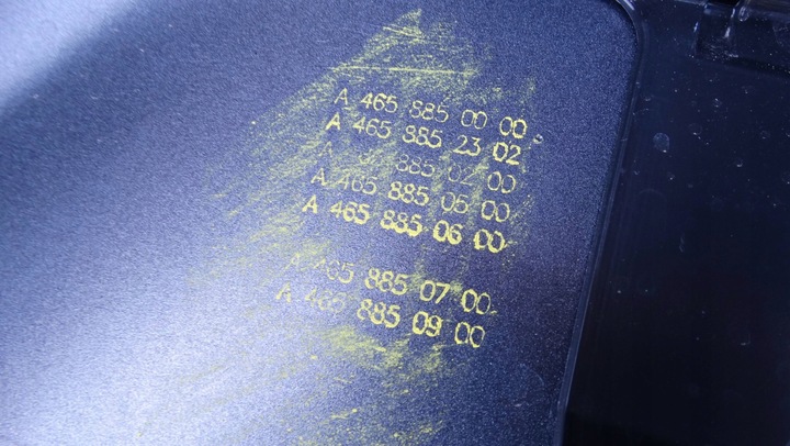 фото №10, Бампер перед a4658850000 mercedes g класс w463 selenite gray pdc 18- новый