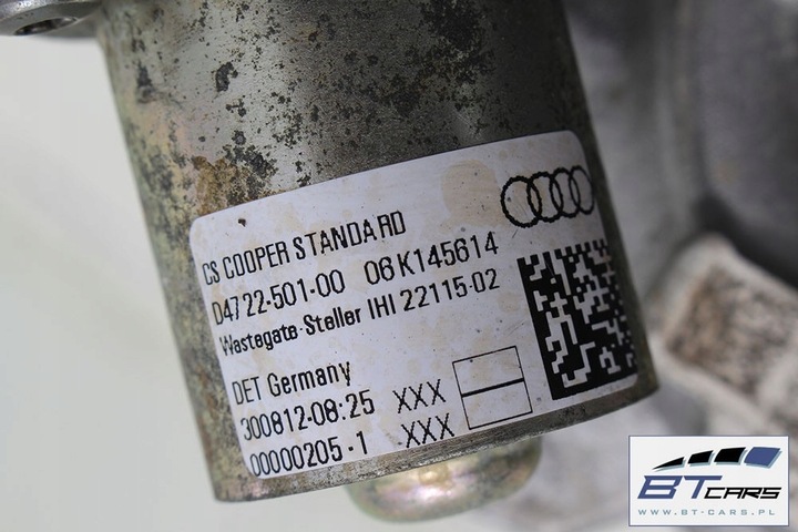 фото №7, Vw golf 7 audi skoda seat турбонагнітач турбіна 06k145702e 06k 145 702 e