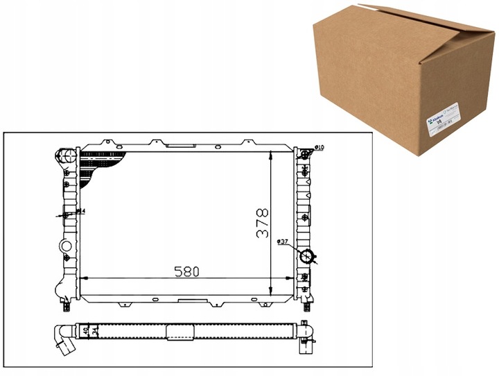 фото №14, Радиаторов воды alfa romeo 156 97-06 jtd 60624581