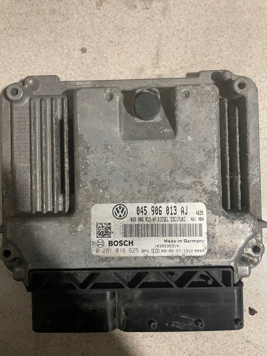 фото №1, Skoda fabia 1.4tdi 0281016625 045906013aj комп'ютер