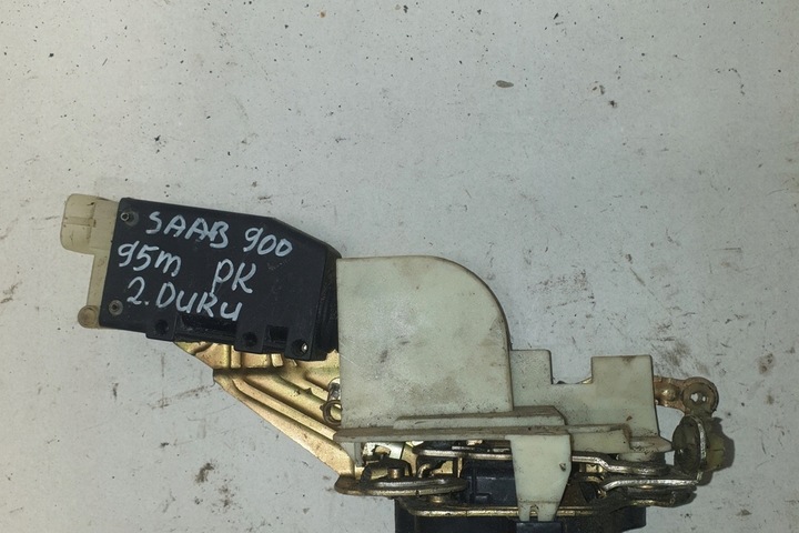 фото №7, Замок лівих передніх двері saab 900 i cabrio 90493701 2.0l 1994