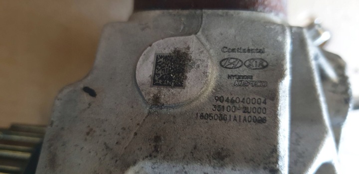 фото №6, Hyundai kona 1.6crdi d4fe паливна система впорскування комплектний 33100-2u000 31400-2u200