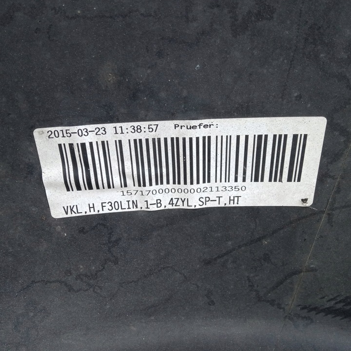 фото №11, Бампер задний зад bmw 3 f30