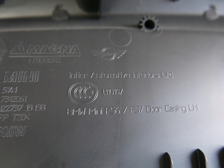 фото №7, Mini f56 f57 боковина дверь левый перед 7312061