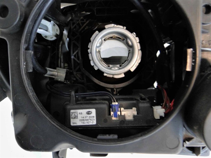 фото №10, Ml w164 164 рестайлинг лампа левая bi-xenon ксенон чёрная