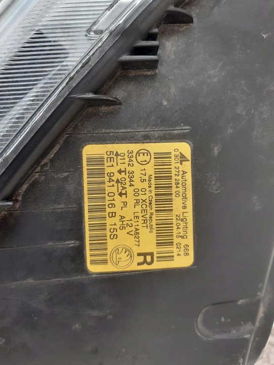 фото №4, Skoda octavia 3 5e1941015b 5e1941016b комплект