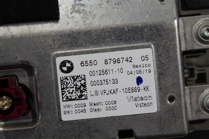 фото №5, Навигация радио дисплей bmw 3 g20 g21