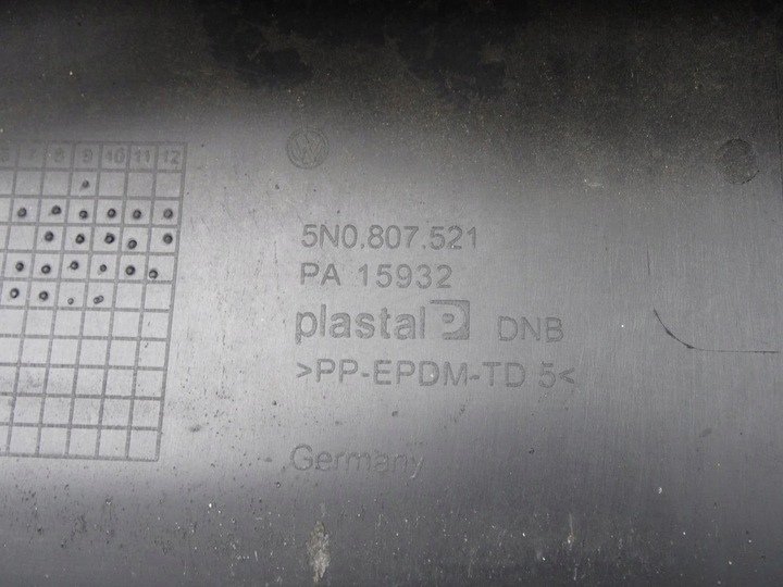 фото №14, Tiguan 5n рестайлинг 11-16 бампер зад задний комплектный la7w 5n0807421g 5n0807521