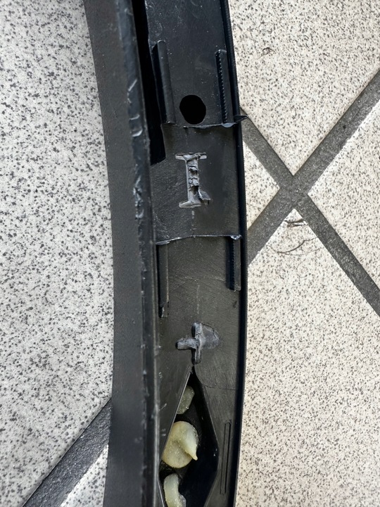 фото №16, Vw touareg 2014-2017 накладка крыльев левая r-line 7p6853717g