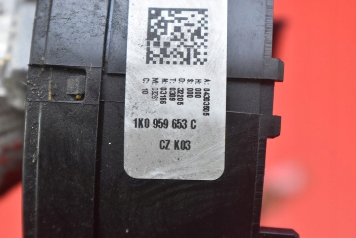 фото №9, Лента подушка безопасности шлейф 1k0959653c skoda octavia 2 ii 04-08