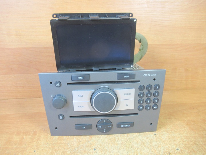 фото №1, Радіо cd дисплей opel vectra c рестайлінг signum fl 13188477 uce 24461297 db