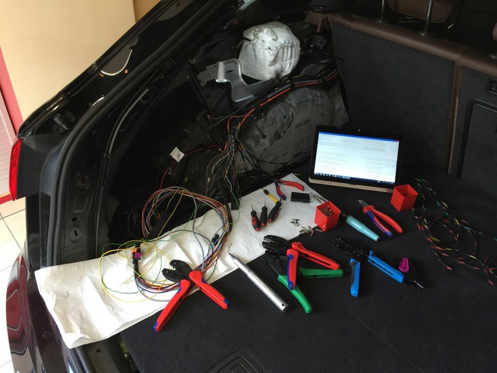 фото №11, Озвучивание bang & olufsen audi a6 8g 15 динамиков монтаж кодирование