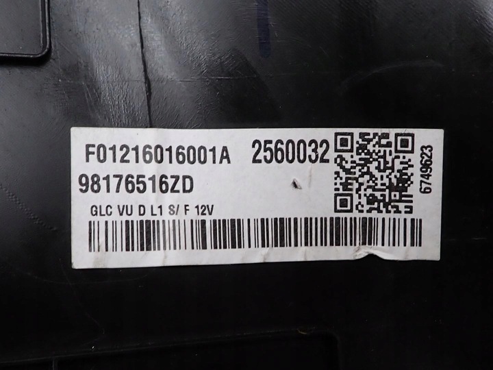 фото №11, Боковина оббивка багажника права 9822287177 opel combo e 21r