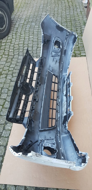 фото №10, Vw tiguan i рестайлінг r-line бампер переднє na омивачі решітка радіатора 5n0807221ap