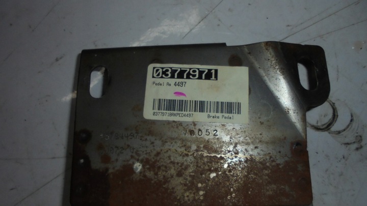 фото №3, Педаль тормоза hummer h3 2005 3.5