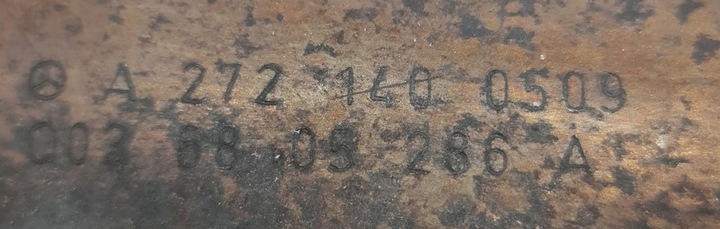 фото №8, Коллектор выпускной левый mercedes slk r171 3.5 v6