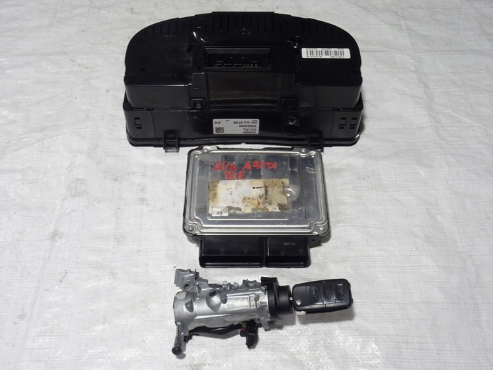 фото №9, Компьютер спидометр набор vw golf v 5 универсал jetta 1.9 tdi bxe 03g906021kh