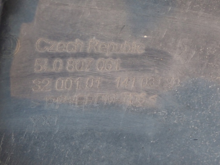 фото №12, Skoda yeti i 09- бампер перед переднее 5l0807221 5l0807061 код краски lf8l