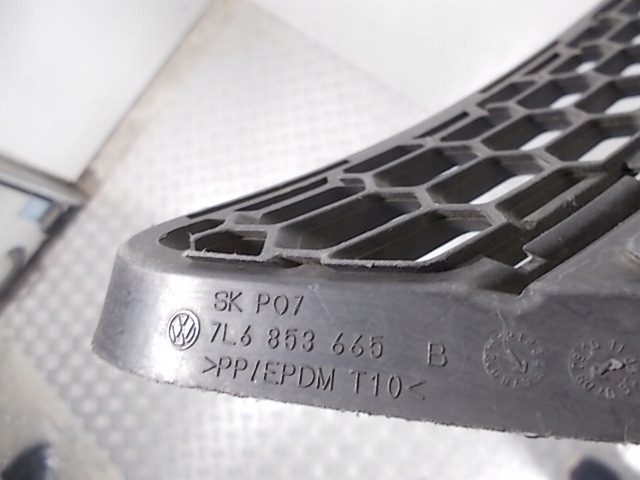 фото №9, Решётка vw touareg 7l6 рестайлинг 06-10 7l6853665b оригинал левая