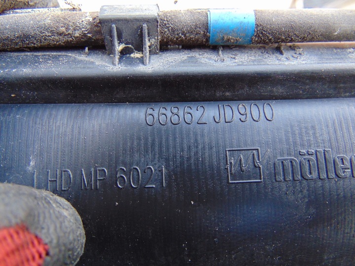 фото №13, Панель під лобовим склом пластиковий nissan qashqai j10 66862jd900 європа