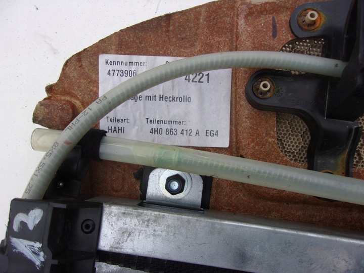 фото №3, Audi a8 d4 ролета полиця зад 4h0863412a