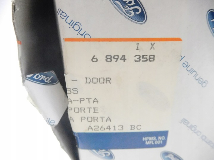 фото №8, Замок двери левые зад ford escort mk5 90-95 oem номер 6894358
