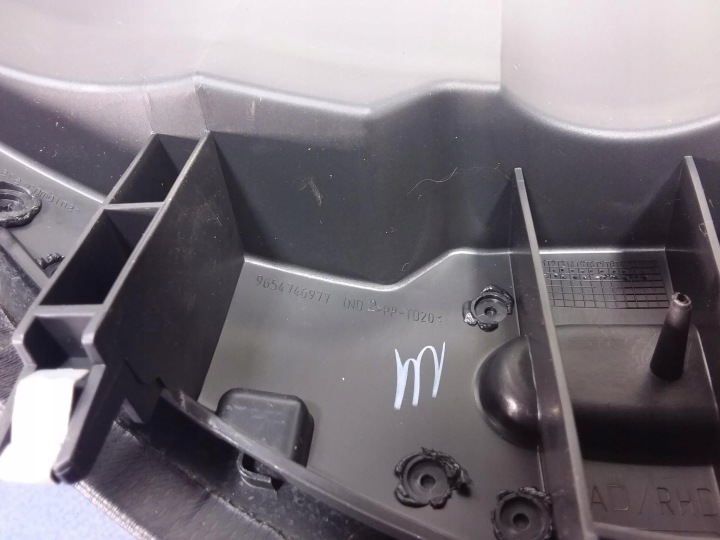 фото №7, Peugeot 207 козирок корпус спідометра 9654746977