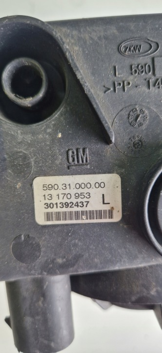 фото №10, Галоген бампера ліві перед передній oem номер 13170953 301392437 opel vectra c