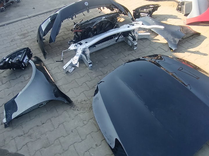 фото №6, Mercedes 257 cls рестайлинг крыло бампер amg капот pas переднее радиатор лампы