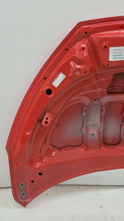 фото №12, Toyota yaris iv 4 20+ капот крышка двигателя перед передняя fv
