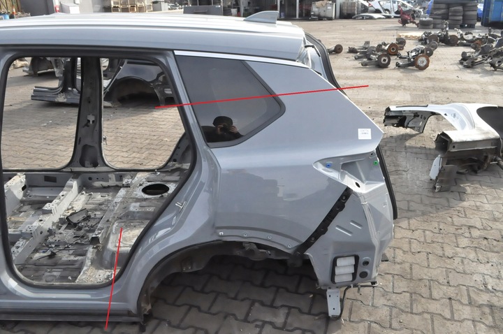 фото №16, Nissan x-trail iv t33 pas зад задній крило лівий правий чверть ванна kbyg