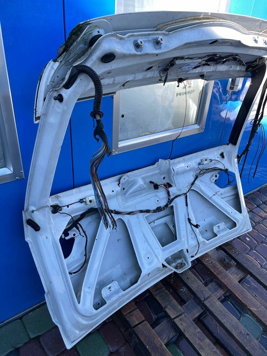 фото №8, Крышка задняя зад багажника bmw x3 e83 рестайлинг белая