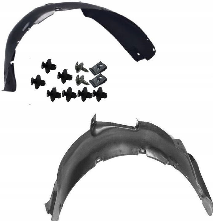 фото №1, Подкрылок левая передние левый +клипсы vw golf 4 iv