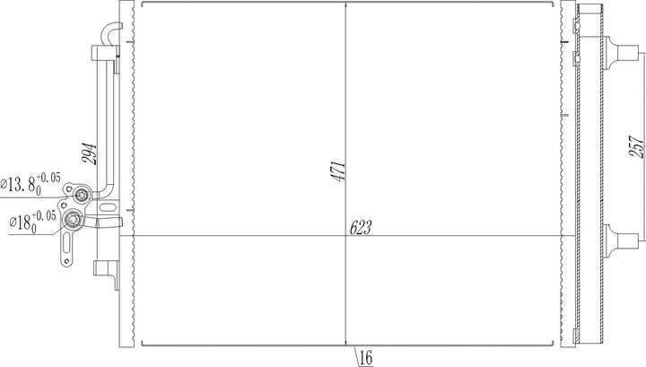фото №2, Hart радіаторів do клімат. s-max 2.2tdci 06- 608055