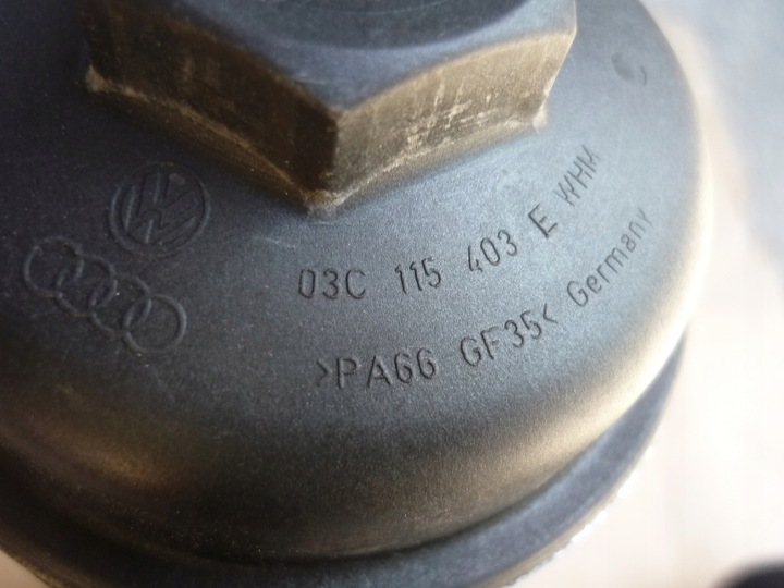 фото №14, Корпус распределительный вал 1.4 fsi 1.6 fsi blf bag blp bkg bln 03c109211g исправная