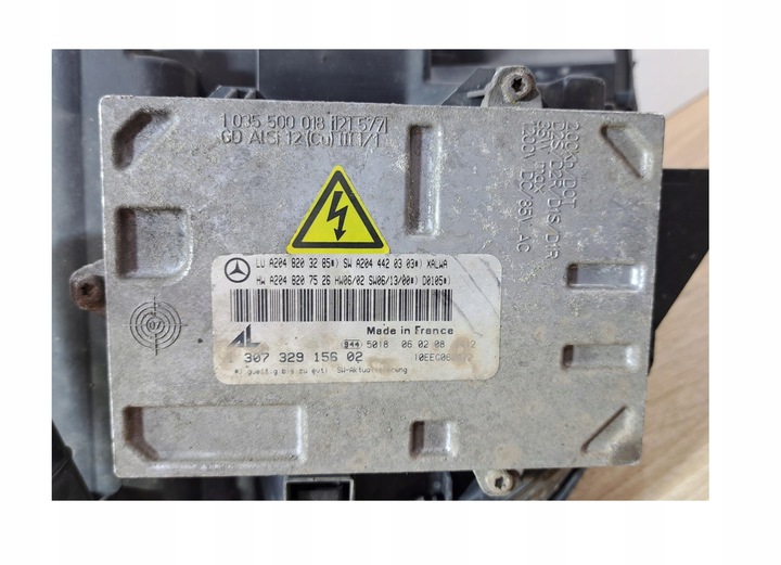 фото №7, Mercedes w204 лампа фара права правий перед ксенон a2048203261 #