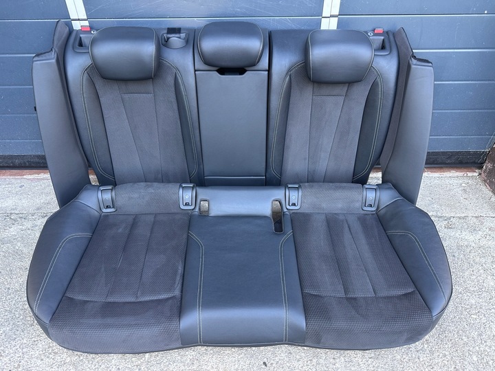 фото №8, Audi a4 b9 s-line sedan сидіння комплект сидінь шкіра алькантара з підігрівом