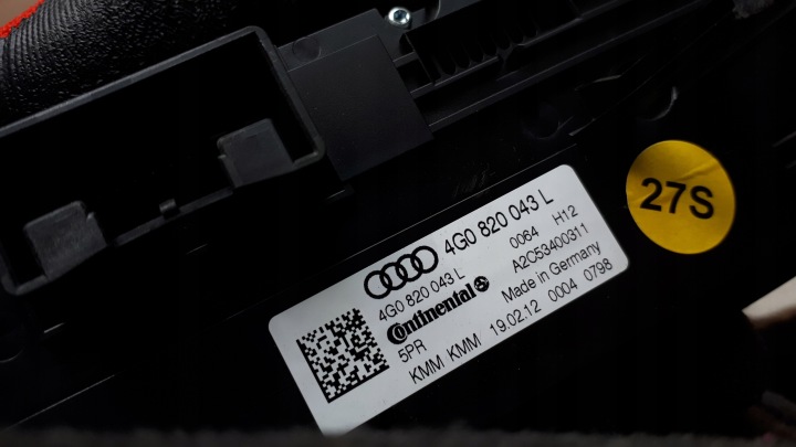 фото №9, A7 4g панель повітропровід кондиціонера 4g0820043l a6 c7