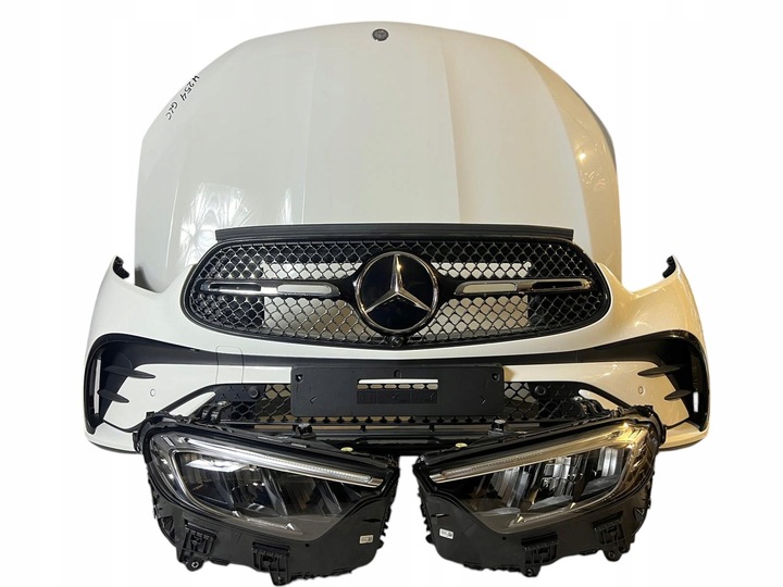 фото №6, Перед mercedes glc w 254 amg капот бампер лампи led