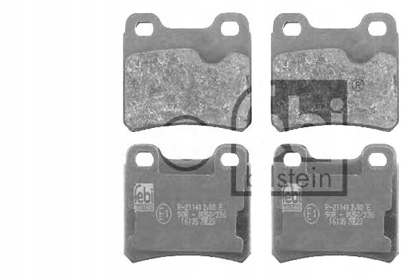 фото №2, Гальмівні колодки гальмівні opel astra f calibra vectra a зад