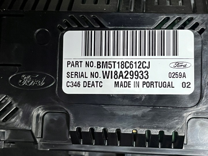 фото №7, Ford focus mk3 панель кондиціонера bm5t18c612cj