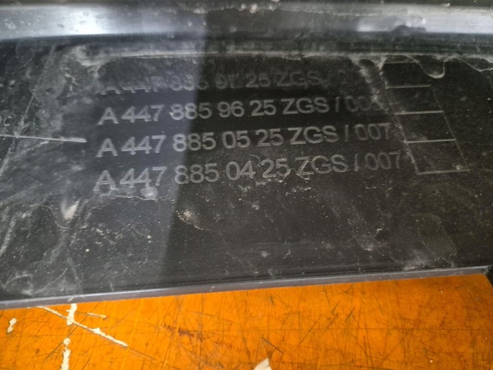 фото №11, Mercedes vito w447 iii 14- бампер перед передний a4478859625