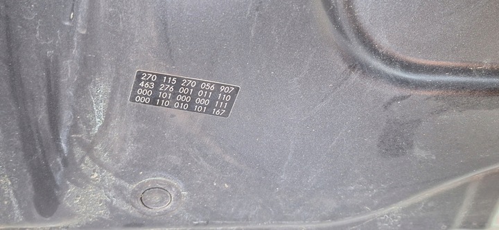 фото №14, Mercedes g-klasa g клас a463 w463 2018- рестайлінг капот кришка двигуна