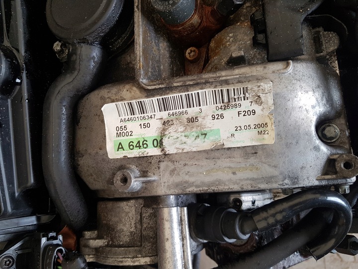 фото №9, Mercedes w203 w209 w211 двигун комплектний 646966